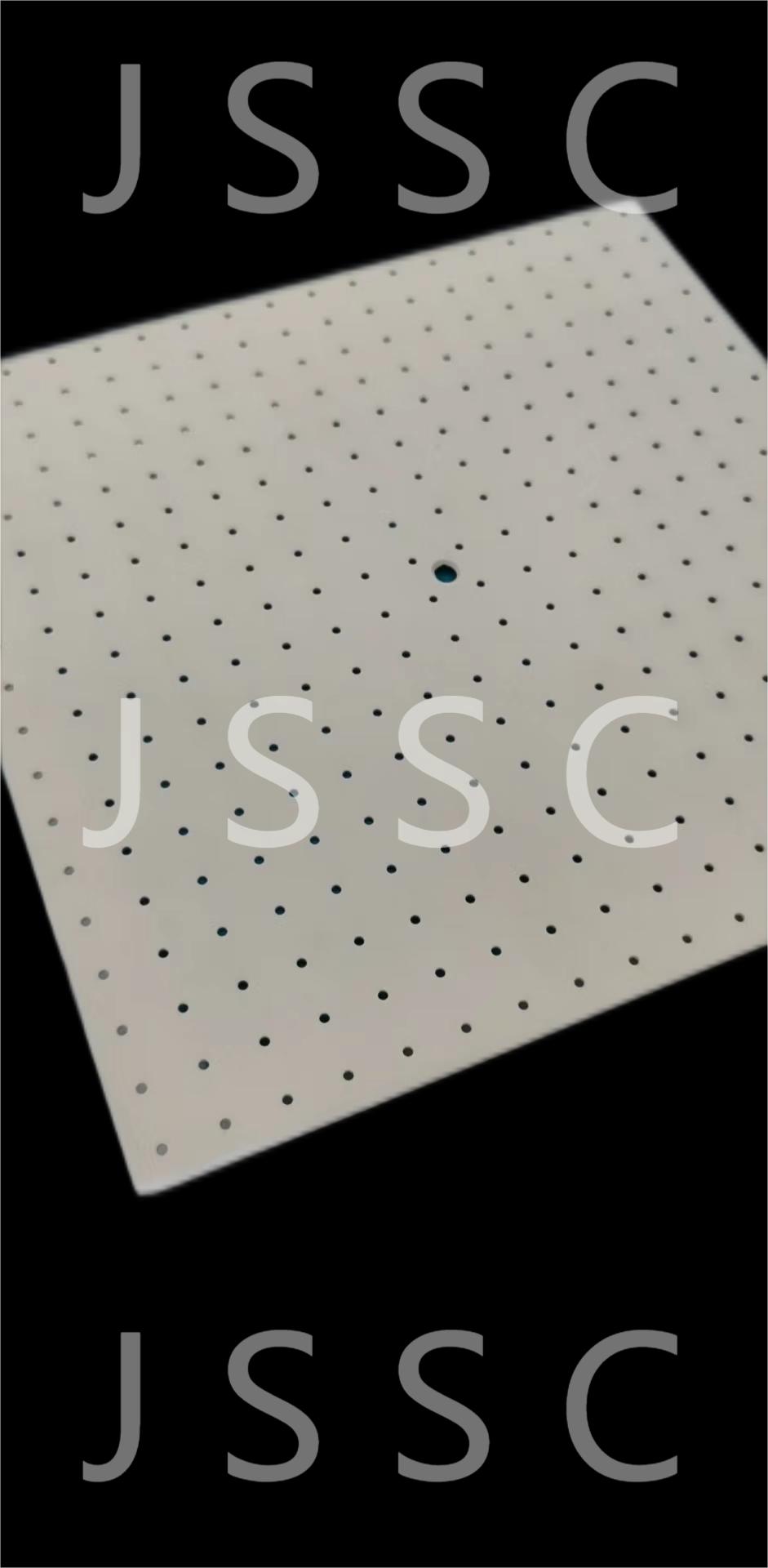 Semiconductor true empty box ceramic plate